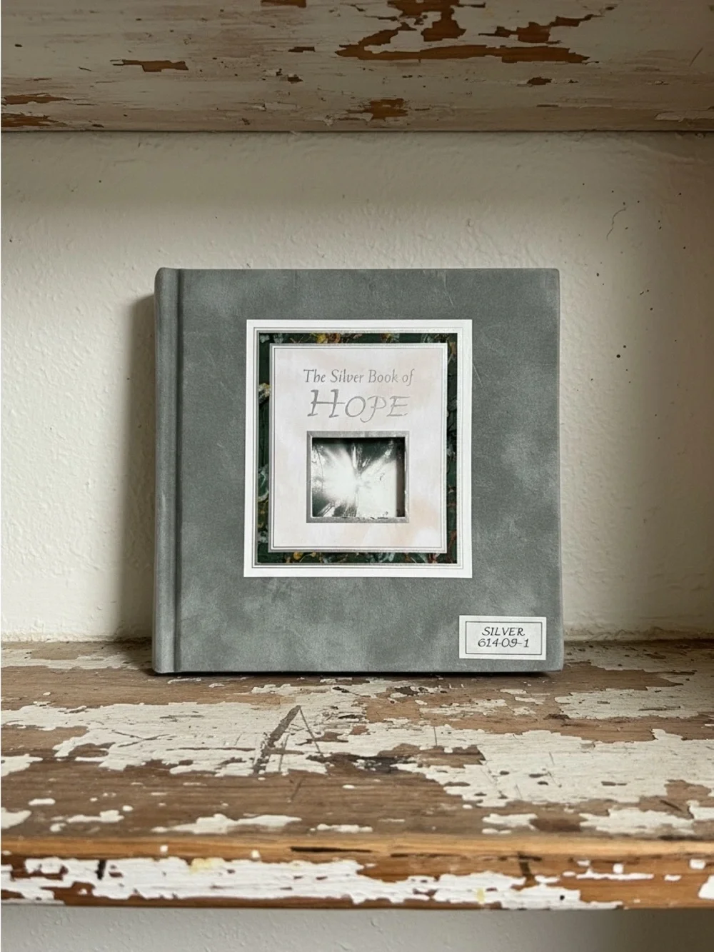 The Silver Book of Hope - Keepsake Book-60 pages of quotes and self- affirmation